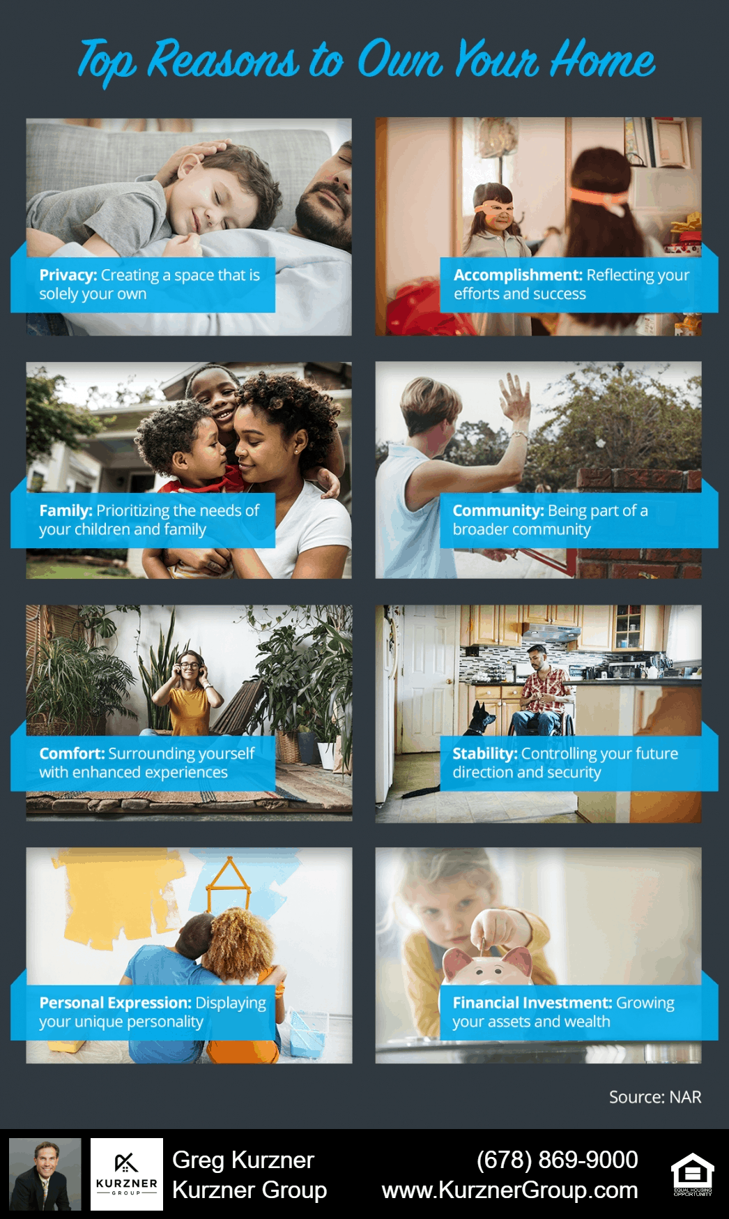 Top Reasons to Own Your Home [INFOGRAPHIC]