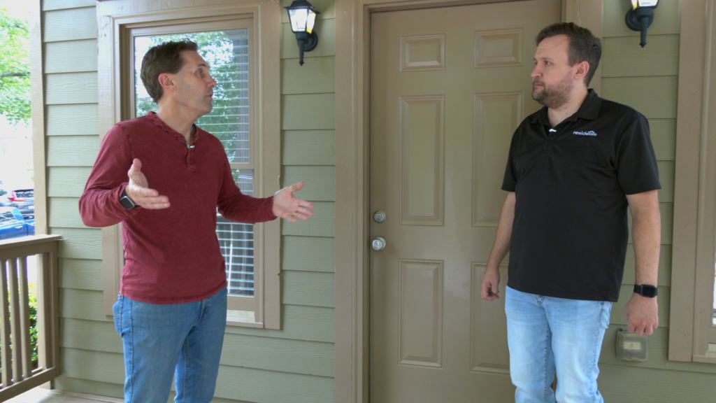 Greg and Brent touring 1115 Wylie St