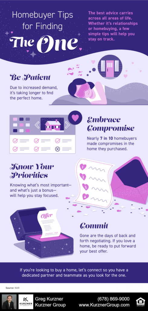 Homebuyer Tips for Finding the One [INFOGRAPHIC]