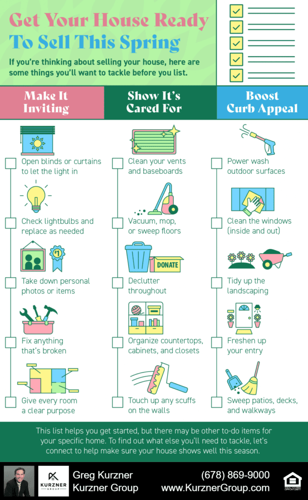 Spring Cleaning Checklist for Sellers [INFOGRAPHIC]