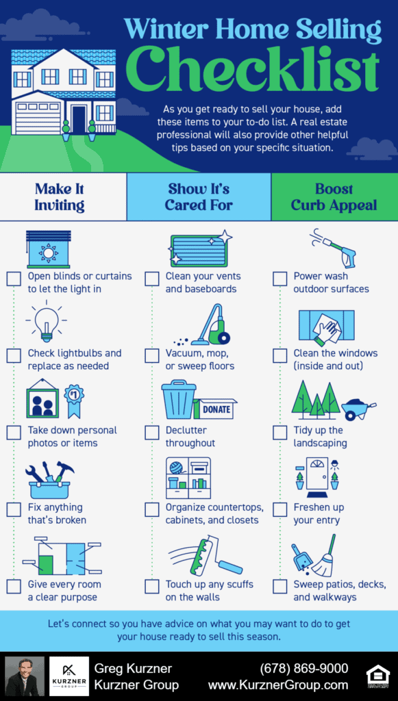 Winter Home Selling Checklist [INFOGRAPHIC]