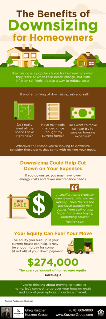 20230707 blog The Benefits of Downsizing for Homeowners