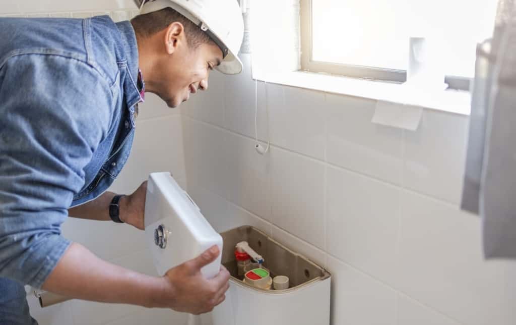 Toilet repair and property maintenance